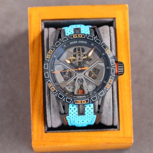 Replica Roger Dubuis 904l Stainless Steel Automatic Machine Watch 46MM