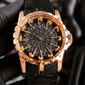Replica Roger Dubuis 904l Stainless Steel Automatic Machine Watch 46MM
