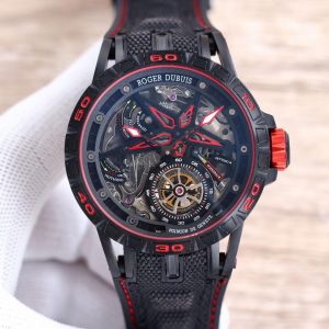 Replica Roger Dubuis 904l Stainless Steel Automatic Machine Watch 46MM