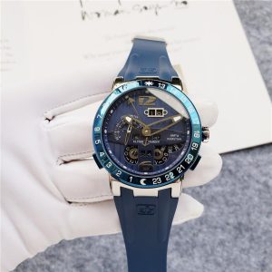 Replica Ulysse Nardin 904l Stainless Steel Automatic Machine Watch 43MM