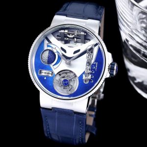 Replica Ulysse Nardin 904l Stainless Steel Automatic Machine Watch 44MM