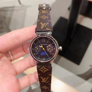Replica LOUIS VUITTON LV 904l Stainless Steel Quartz Watch 33MM