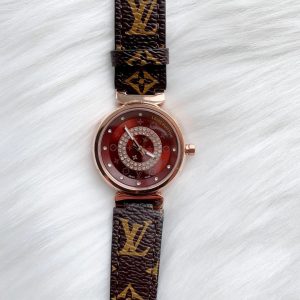 Replica LOUIS VUITTON LV 904l Stainless Steel Quartz Watch 33MM