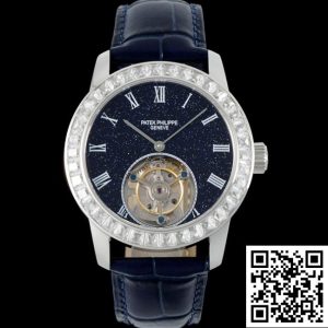 Replica Patek Philippe Tourbillon RMS Factory diamond-set bezel