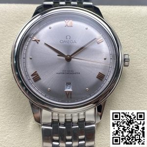 Replica Omega De Ville 434.10.40.20.06.001 1:1 Best Version KZ Factory Grey Dial