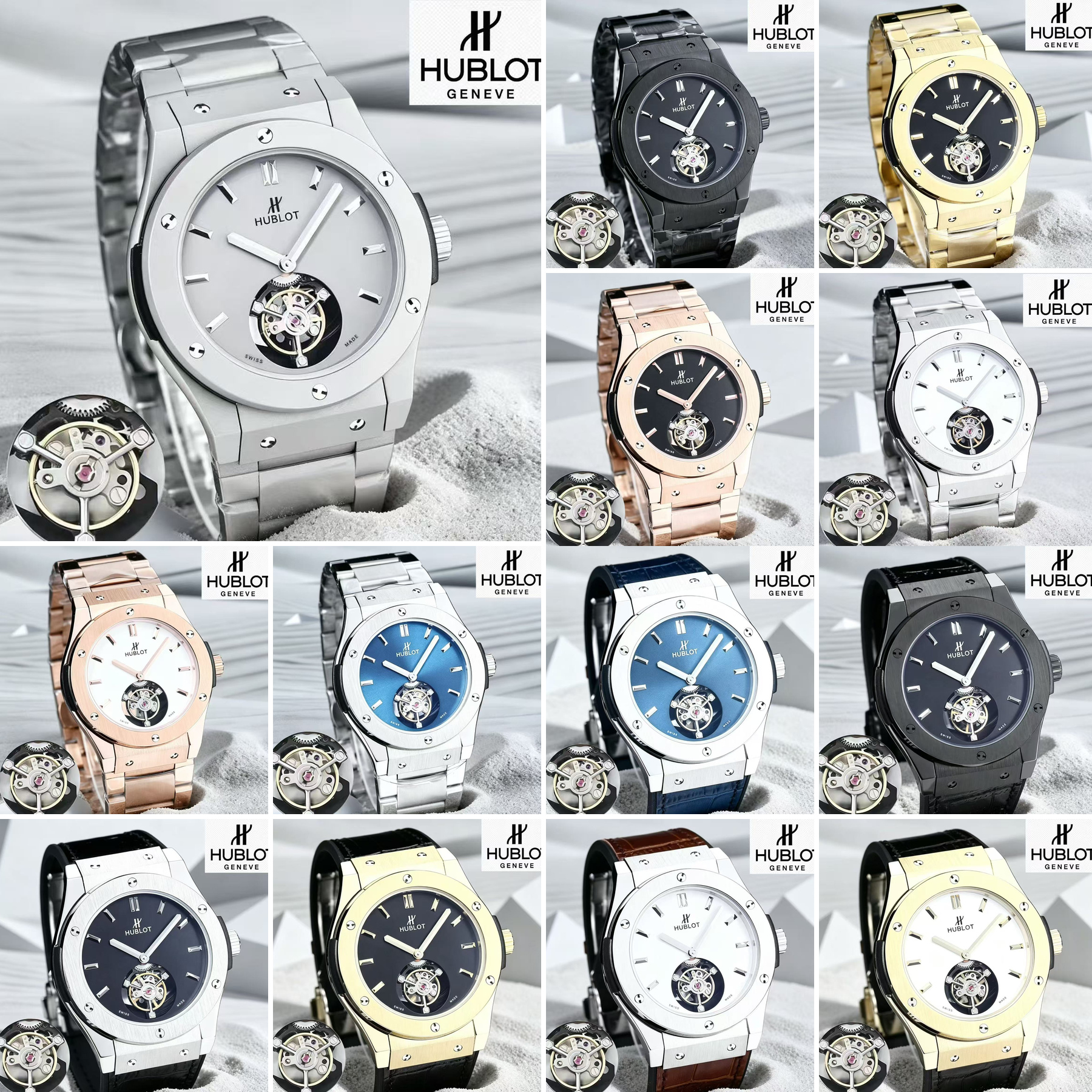 Replica Hublot Automatic Movement Watch 45mm